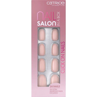 False nails Catrice Nail Salon in a Box Nº 010 Pretty suits me best (24 Units)