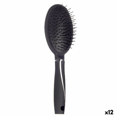 Brush Black Silicone Plastic (12 Units)