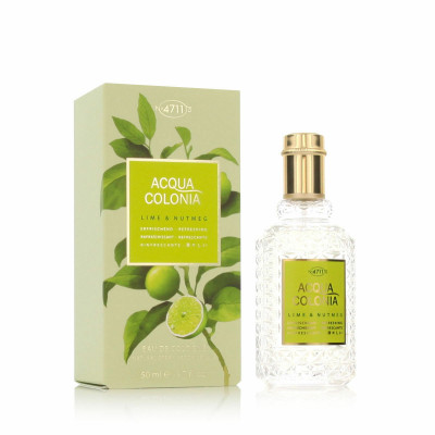 Unisex Perfume 4711 4011700744671 EDC Acqua Colonia Lime & Nutmeg 50 ml