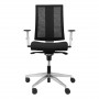 Chaise de Bureau Cózar P&C BALI840 Blanc Noir