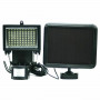Spot solaire Galix Détecteur de Mouvement Noir Plastique 13,5 x 13,5 