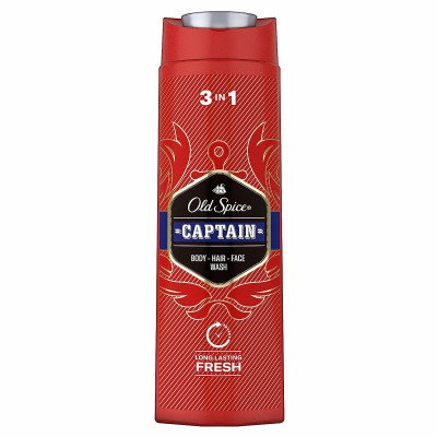 Shower Gel Old Spice Captain 400 ml