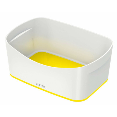 Multi-use Box Leitz MyBox WOW Yellow White ABS 24,6 x 9,8 x 16 cm