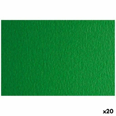 Cartoncini Sadipal LR 200 Verde scuro Testurizzato 50 x 70 cm (20 Unit