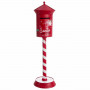 Christmas bauble Red Metal Letterbox 35 x 35 x 122 cm