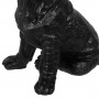 Figurine Décorative Noir Doré Chien 15,5 x 18,4 x 25,5 cm sur la cav