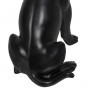Figurine Décorative Noir Doré Chien 17 x 11,7 x 25,5 cm sur la caver