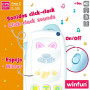 Téléphone-jouet Winfun Blanc 9 x 15,5 x 3,8 cm (6 Unités) sur la ca