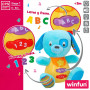 Peluche sonore Winfun Chien 15,5 x 16,5 x 11,5 cm (6 Unités) sur la c