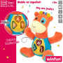 Peluche con Suono Winfun Giraffa 18 x 19 x 8,5 cm (6 Unità)