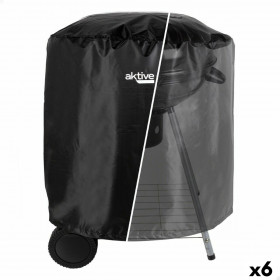 Coperchio di protezione per barbecue Aktive Nero 6 Unità 69,5 x 67 x