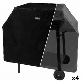 Coperchio di protezione per barbecue Aktive Nero 4 Unità 142 x 120 x