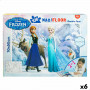 Puzzle per Bambini Frozen Double-face 108 Pezzi 70 x 1,5 x 50 cm (6 Un