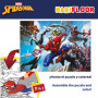 Puzzle per Bambini Spider-Man Double-face 4 in 1 48 Pezzi 35 x 1,5 x 2