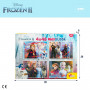 Puzzle Infantil Frozen Doble cara 4 en 1 48 Piezas 35 x 1,5 x 25 cm (6