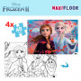 Child's Puzzle Frozen Double-sided 4-in-1 48 Pieces 35 x 1,5 x 25 cm (