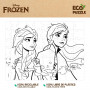 Child's Puzzle Frozen Double-sided 60 Pieces 70 x 1,5 x 50 cm (12 Unit