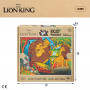 Child's Puzzle The Lion King Double-sided 24 Pieces 70 x 1,5 x 50 cm (
