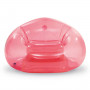 Sillón Hinchable para Piscina Intex Beanless Transparente Rosa 137 x