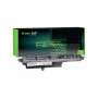 Notebookbatterie Green Cell AS91 Schwarz 2200 mAh
