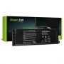 Notebookbatterie Green Cell AS80 Schwarz 4400 mAh