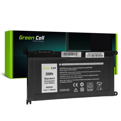 Notebook Battery Green Cell DE150 Black 3400 mAh