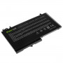 Notebook Battery Green Cell DE117 Black 3400 mAh
