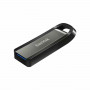 Clé USB SanDisk Extreme Go Noir Acier 128 GB