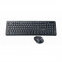 Keyboard and Mouse GEMBIRD KBS-WCH-03 Qwerty UK Black Monochrome QWERT