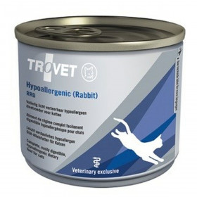 Aliments pour chat Trovet Hepatic HLD Lapin 200 g sur la caverne des p