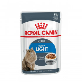 Aliments pour chat Royal Canin Ultra Light 85g x 12 85 g 1,02 kg sur l