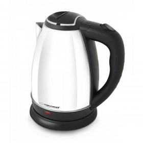 Bollitore Esperanza EKK113W Bianco Nero Acciaio inossidabile Plastica