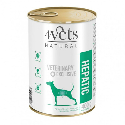 Alimentation humide 4VETS Dinde 400 g sur la caverne des prix