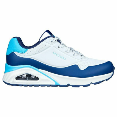 Sports Trainers for Women Skechers Blue White Talla 36 (Refurbished A)