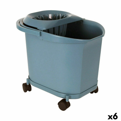 Seau de Lavage 16 L Bleu (6 Unités) sur la caverne des prix