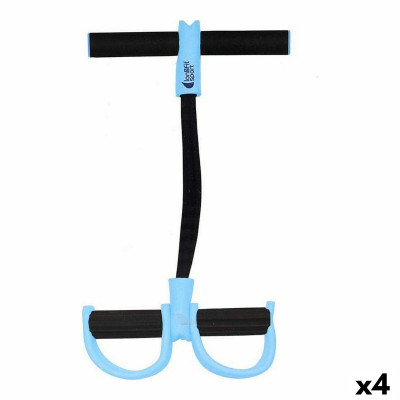 Fasce elastiche di resistenza LongFit Sport  A pedale (4 Unità)