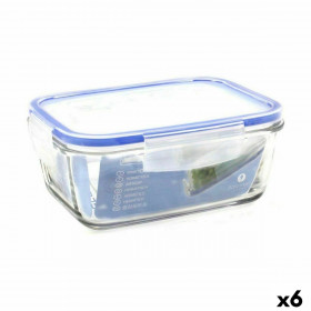 Hermetic Lunch Box Borgonovo Superblock Rectangular 17,5 x 13 x 7,5 cm