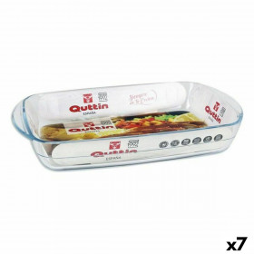 Serving Platter Quttin 65810 2,2 l Glass Rectangular 32,5 x 20,2 x 5,2