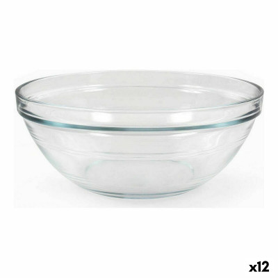 Insalatiera Duralex Lys Trasparente Cristallo 2,4 L (12 Unità)