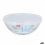 Porta Pranzo Rotondo con Coperchio Duralex FreshBox Trasparente Ø 14