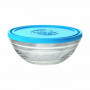 Porta Pranzo Rotondo con Coperchio Duralex FreshBox Azzurro 310 ml (12