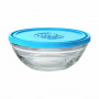 Porta Pranzo Rotondo con Coperchio Duralex FreshBox Azzurro 500 ml (12