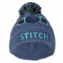 Chapeau Stitch Fluffy Pom Beanie