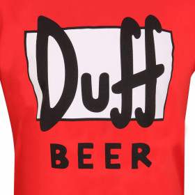 Maglia a Maniche Corte The Simpsons Duff Unisex