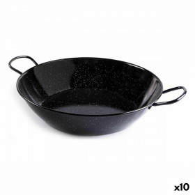 Padella Belseher Acciaio smaltato e con rifinitura in vetro 33 x 26 x