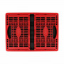Folding Box with Handles Tontarelli Voilà Red 47,5 x 35 x 23,6 cm (10