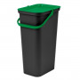 Secchio per Raccolta Differenziata Tontarelli Moda 38 L Verde (4 Unit