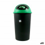 Secchio per la Spazzatura Tontarelli Big hoop Nero Verde 50 L 39 x 39