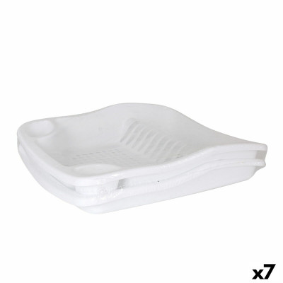 Scolapiatti da Lavandino Dem Bloom Plastica Bianco 48 x 40 x 11,5 cm (