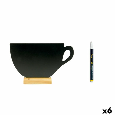 Ardoise Securit Avec support Tasse 21,3 x 33,5 x 6 cm sur la caverne d